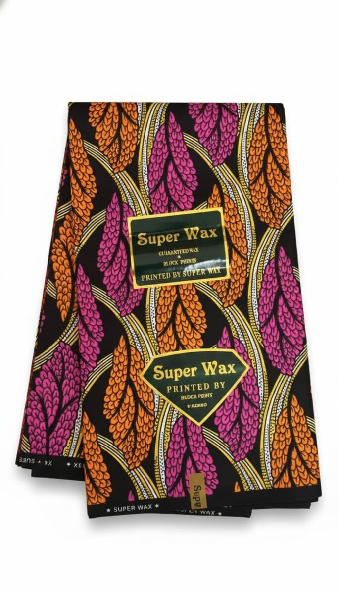 Pagne Wax Africain Coloré