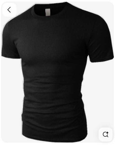 T-shirt homme noir et blanc