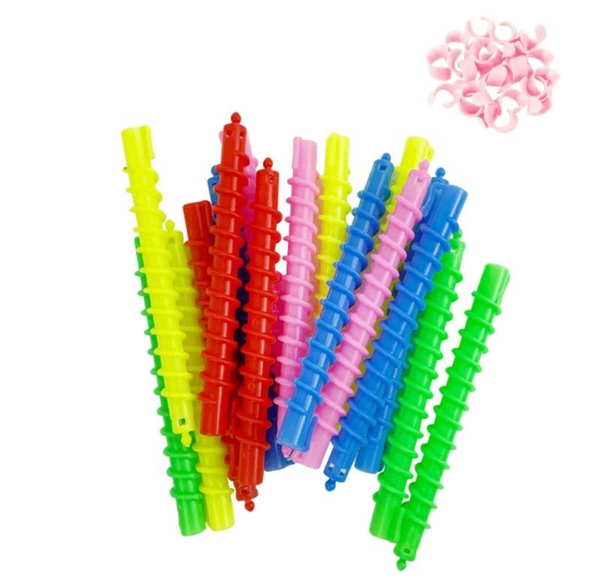 Bigoudis magiques pour cheveux