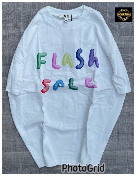 T-shirt ample colorée