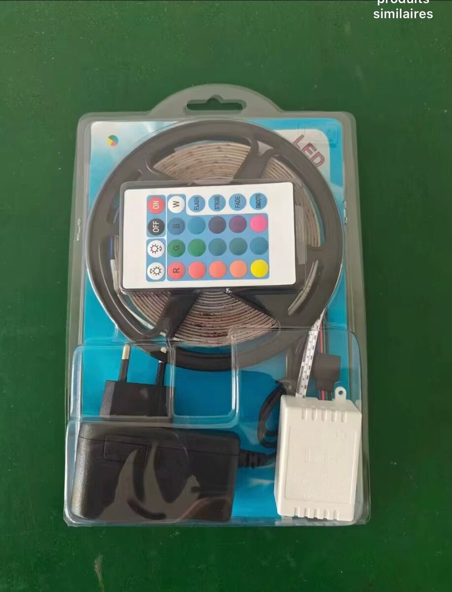 Guirlande LED RGB avec télécommande