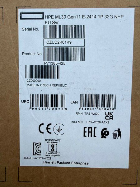 Serveur HPE ProLiant ML30 Gen11