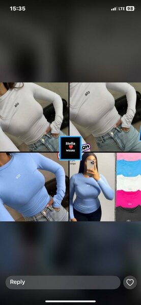 Stylish Alo Long Sleeve Tops