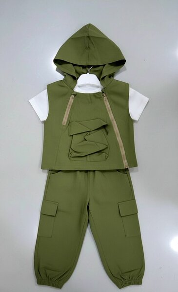 Ensemble enfant à capuche stylé