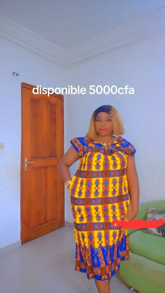 Colorful African Dress