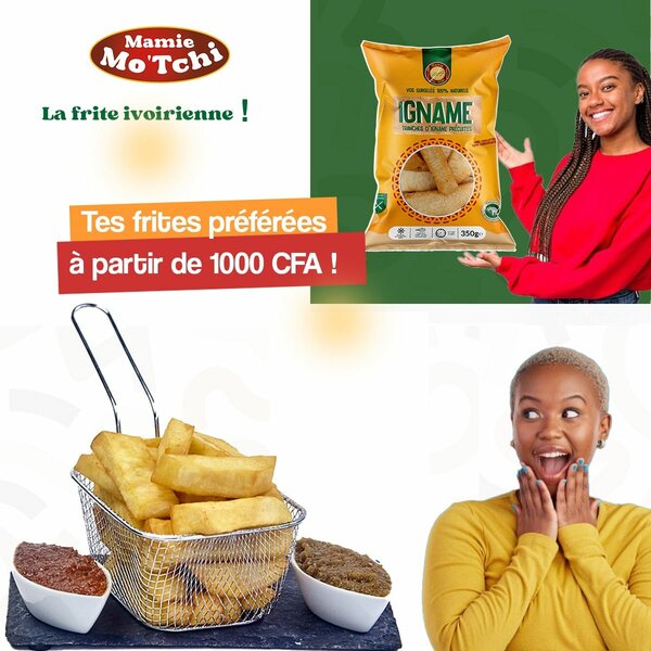 Frites d'Igname Ivoiriennes