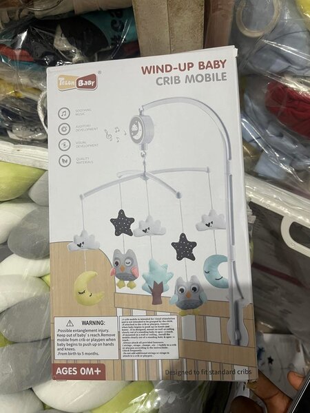 Mobile bébé musical et mécanique