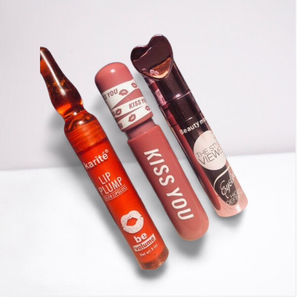 Lot de brillants à lèvres volumisants