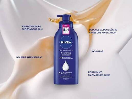NIVEA Lait Crème Nourrissant 5 en 1