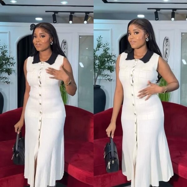 Robe élégante blanche