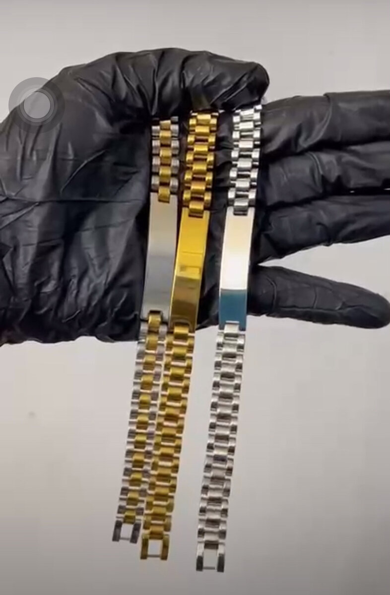 Bracelets élégants en acier inoxydable