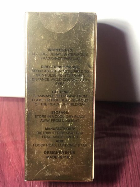 Parfum La Robe Fatale Or V.V. Love