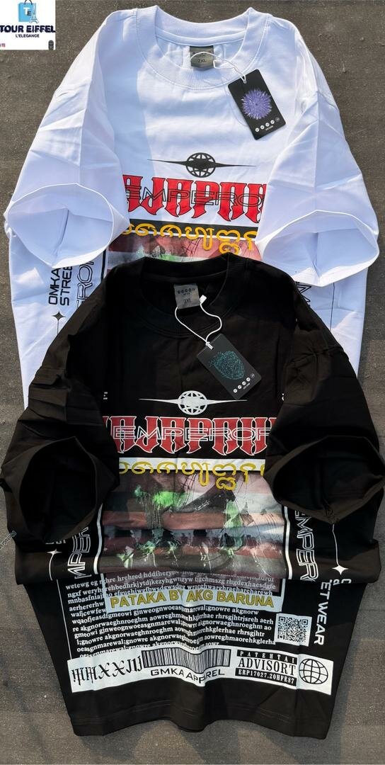 T-shirt graphique tendance