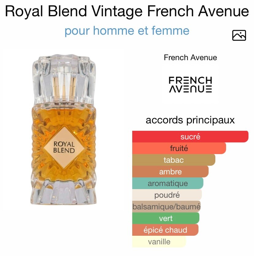 Parfum Royal Blend Vintage