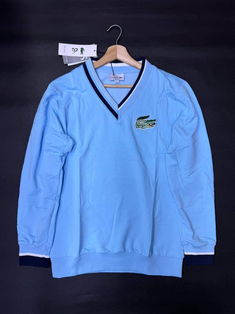 Pull Lacoste col V Homme