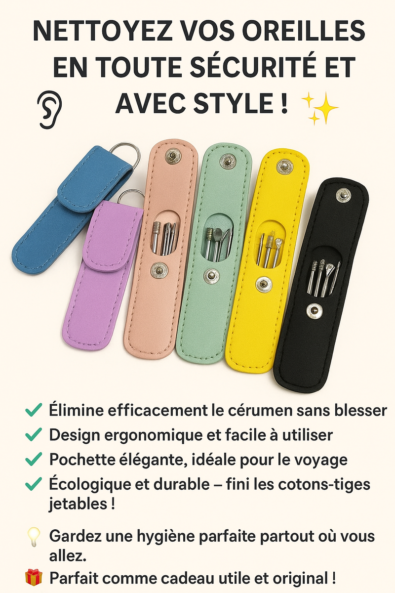 Cure-oreilles en acier inoxydable