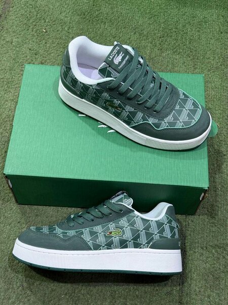 Baskets Homme Lacoste Vertes