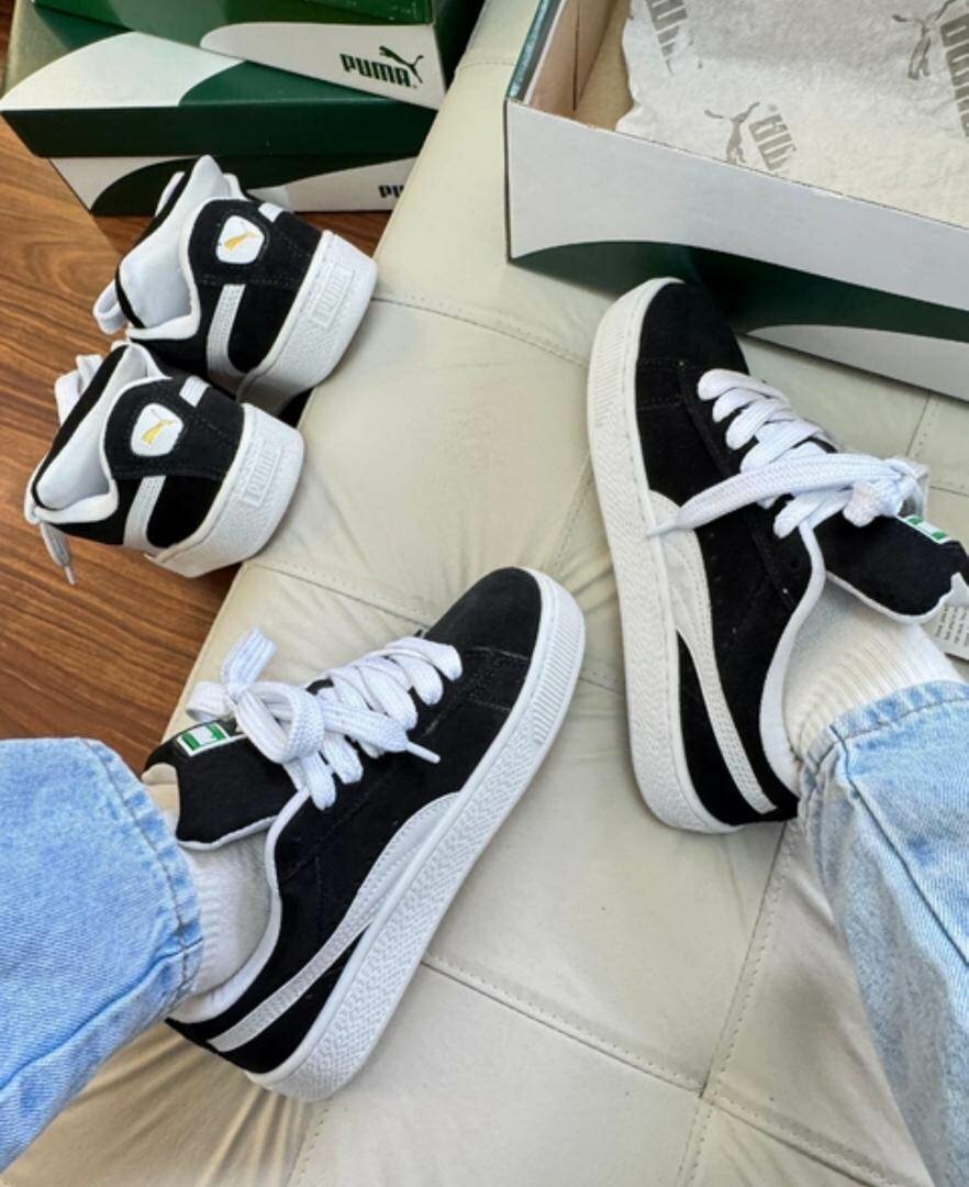 Chaussure Puma Suede Noires