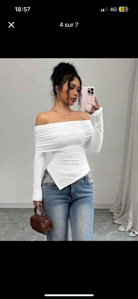 Top court élégant femme