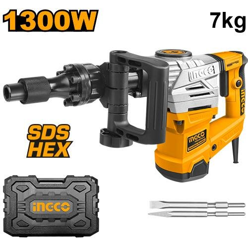 INGCO 1300W Démolisseur Électrique SDS HEX