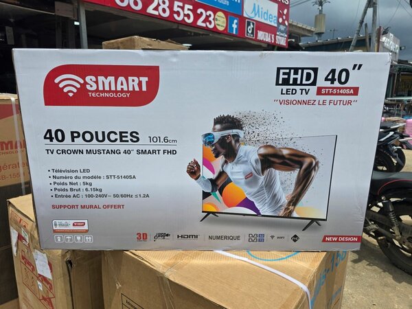 Smart TV LED 40 Pouces FHD