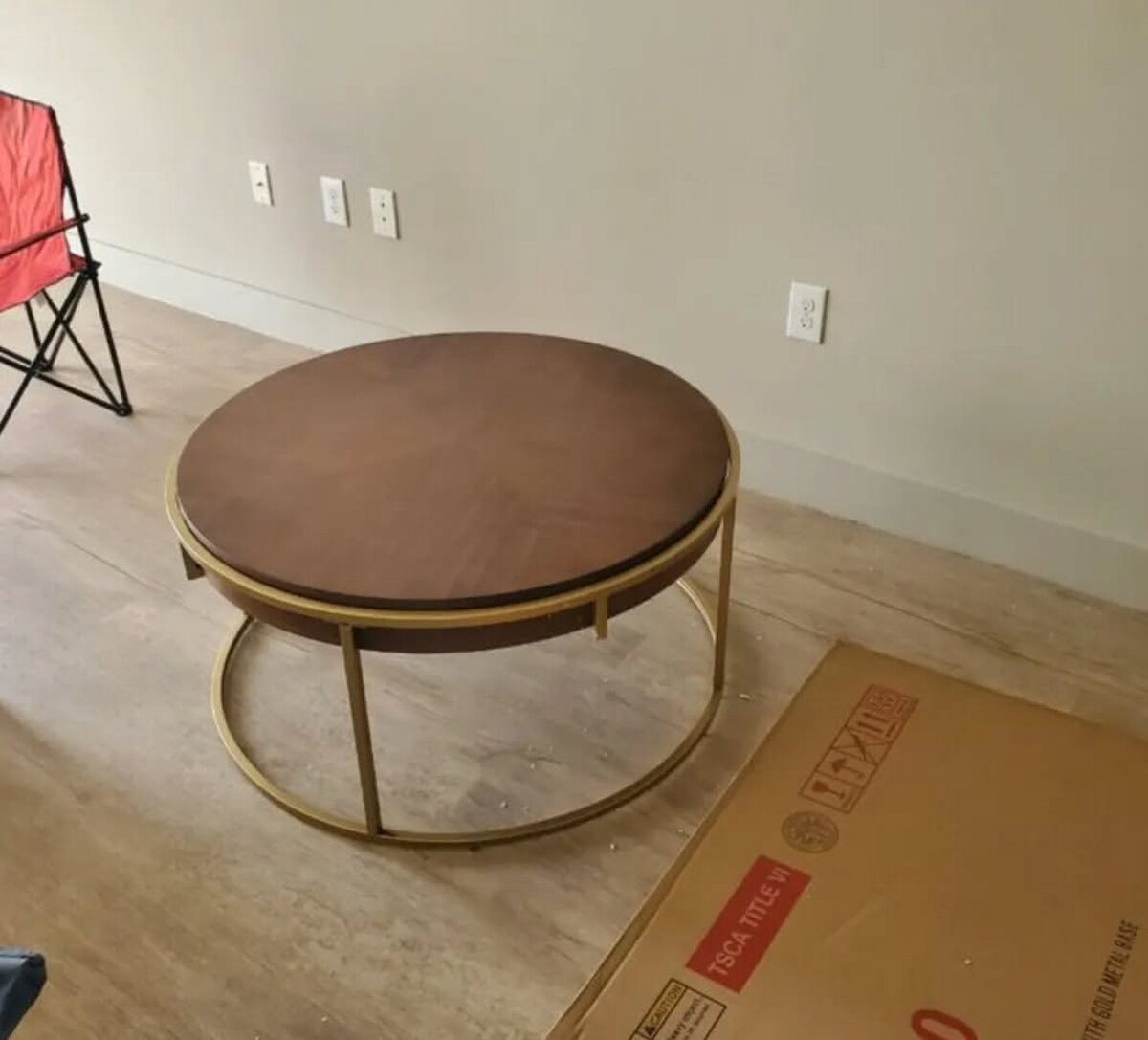 Table basse ronde moderne