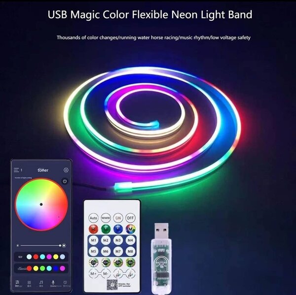 Bande limineuse Led néon