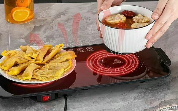 Double Plaque Induction Électrique