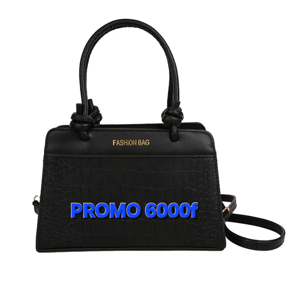 Sac à main élégant noir