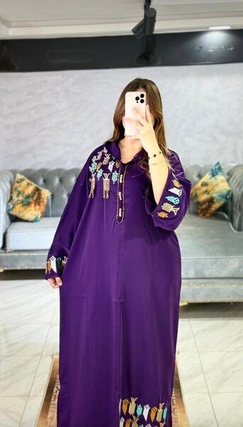 Robe Abaya Colorée Femmes