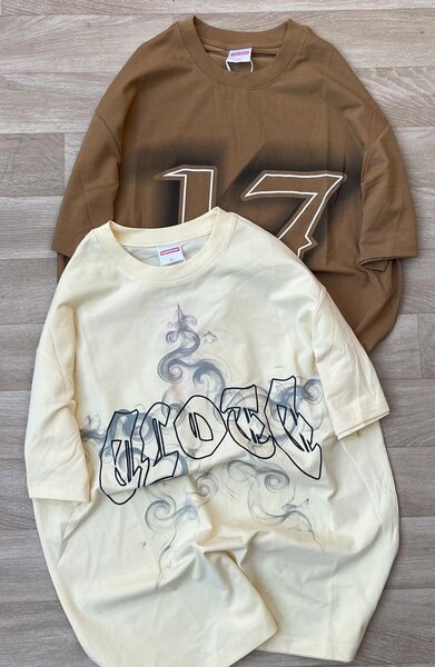 Lot de T-shirts imprimés unisexe