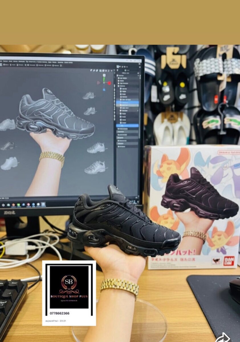 Chaussures de sport noires