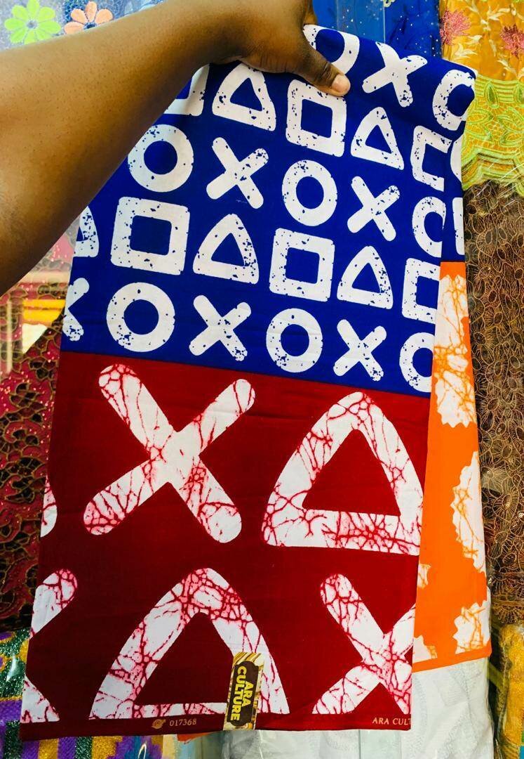 Pagne Wax Ankara 100% coton