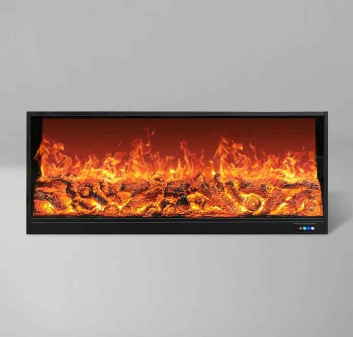 Cheminée électrique encastrable