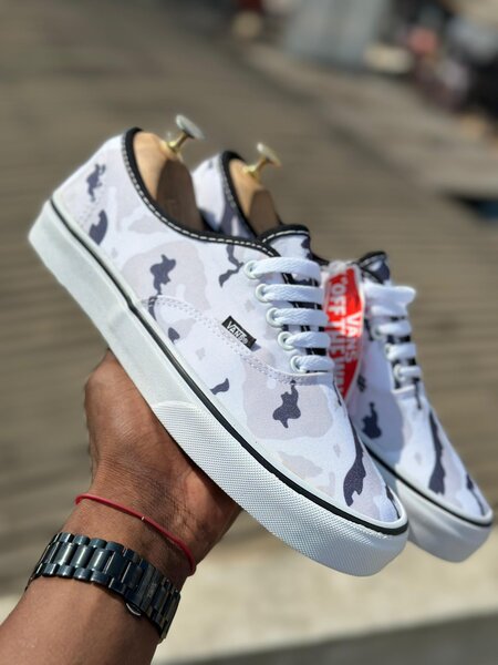 Chaussures slip-on camouflage