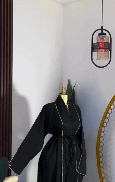 Elegant Black Abaya