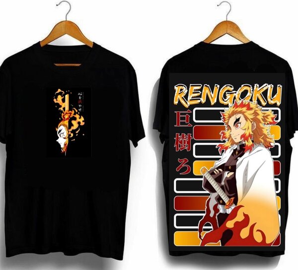 T-shirt Anime Rengoku