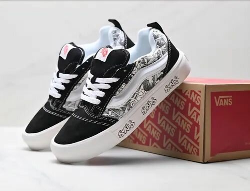 Chaussures Vans SMS x Vans noir et blanc