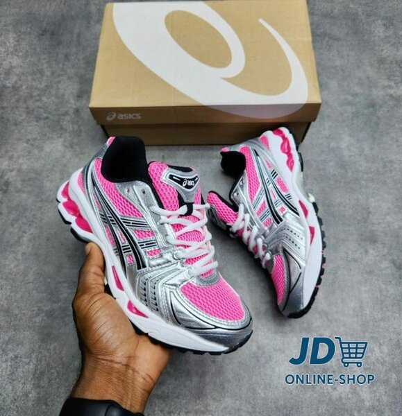Chaussures de running Asics rose