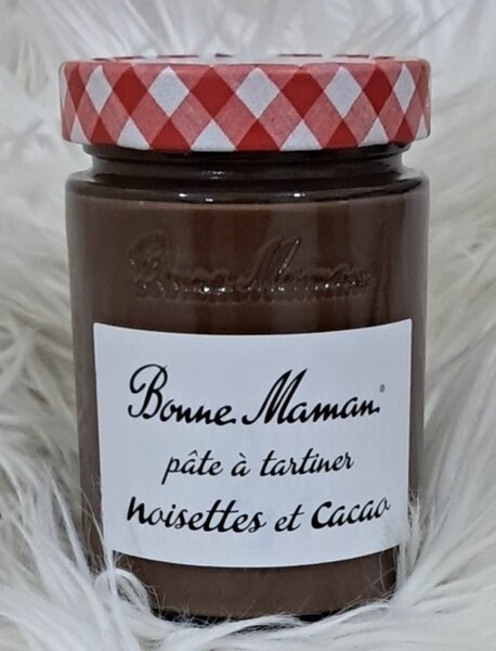 Pâte à tartiner noisettes et cacao Bonne Maman
