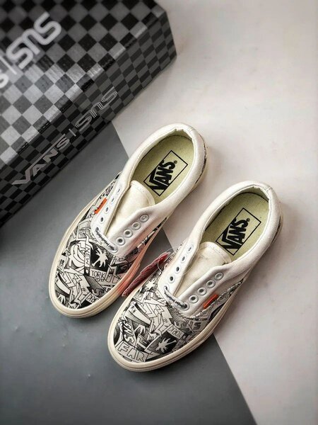 Vans Slip-On Graffiti Sneakers
