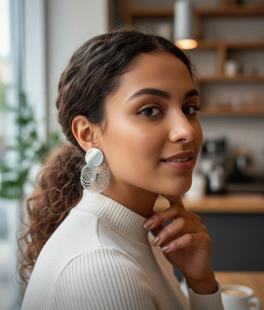 Boucles d'oreilles élégantes