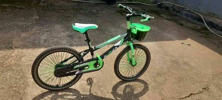 Vélo BMX Enfant Vert Super
