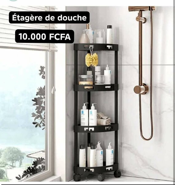 Étagère de Douche Mobile