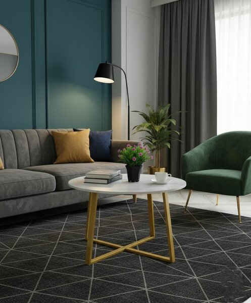 Table basse moderne ronde