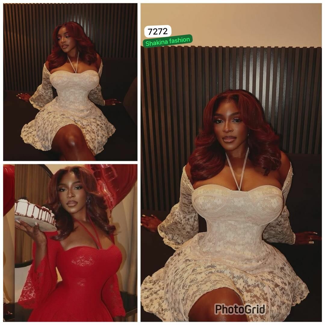 Robe élégante en dentelle