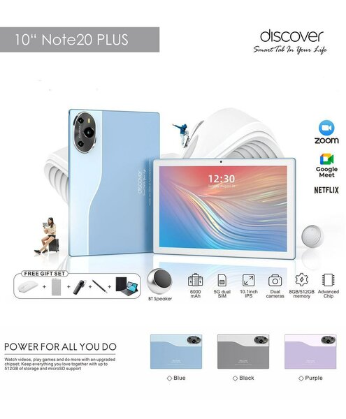 Tablette 10" Note20 Plus