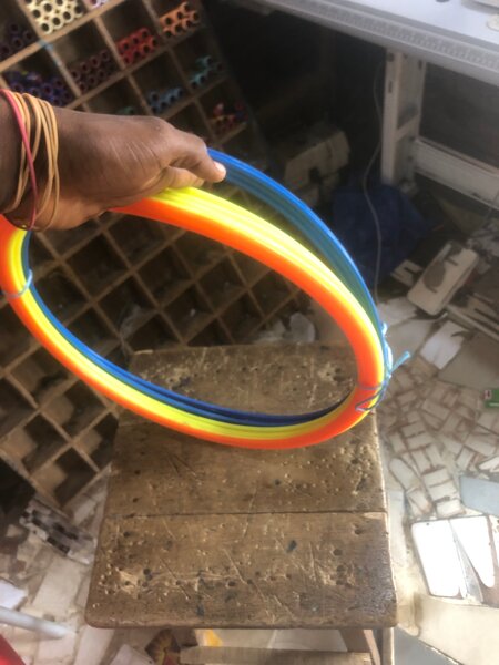 Cerceaux colorés fitness