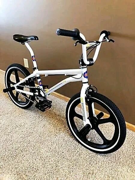 BMX Freestyle Vélo Blanc