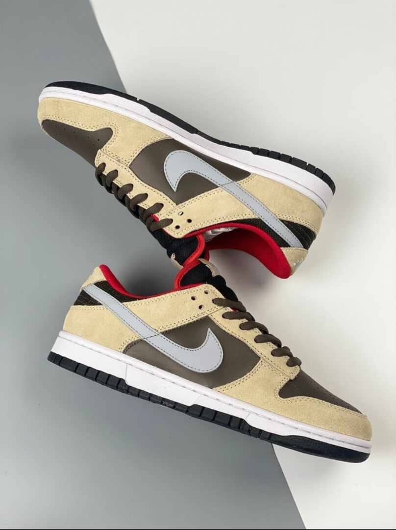 Nike Sb Jaune Marron